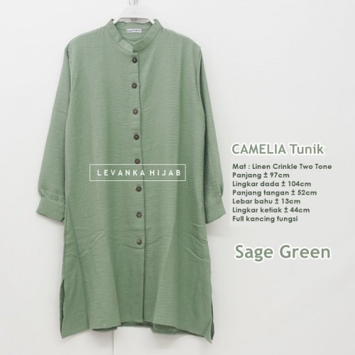 Camelia-006 Tunik Linen Crinkle